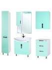 Зеркало-шкаф Bellezza Лагуна 65 L салатовый