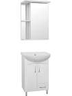 Тумба с раковиной Style Line Эко Стандарт №10 50 белая