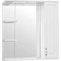 Зеркало-шкаф Style Line Олеандр-2 75/С Люкс, белый