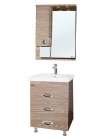 Зеркало-шкаф Bellezza Неаполь 70 L карпатская ель