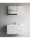 Зеркало-шкаф BelBagno Luce 80 bianco lucido