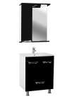 Зеркало-шкаф Bellezza Симона 60 L черный