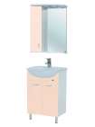 Зеркало-шкаф Bellezza Астра 60 L бежевый