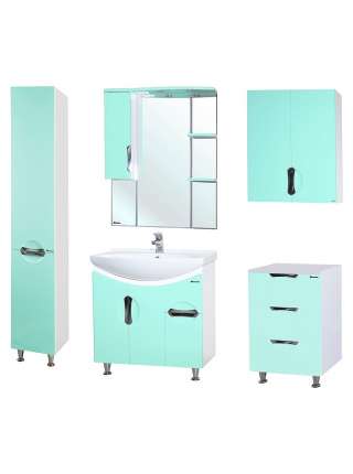 Зеркало-шкаф Bellezza Лагуна 75 L салатовый