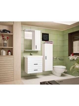 Тумба с раковиной Style Line Агава 60 Plus белая