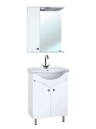 Зеркало-шкаф Bellezza Софи 60 L белый