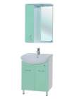 Зеркало-шкаф Bellezza Астра 55 L салатовый