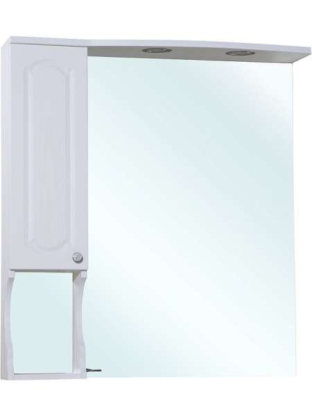 Зеркало-шкаф Bellezza Камелия 85 L белый