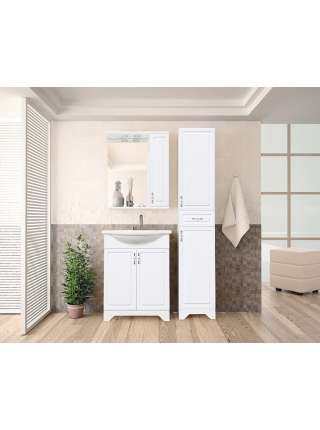 Зеркало-шкаф Style Line Олеандр-2 65/С Люкс, белый