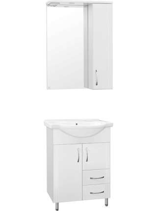 Зеркало-шкаф Style Line Эко Стандарт Панда-2 60/С белый