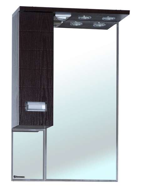 Зеркало-шкаф Bellezza Сиена 60 L венге