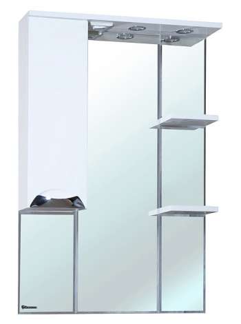 Зеркало-шкаф Bellezza Симона 75 L белый