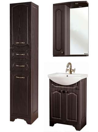 Зеркало-шкаф Bellezza Камелия 55 L венге
