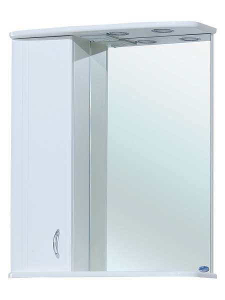 Зеркало-шкаф Bellezza Астра 60 L белый