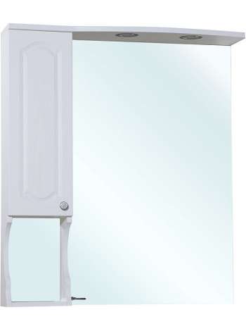 Зеркало-шкаф Bellezza Камелия 75 L белый