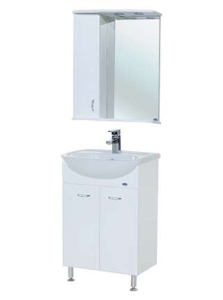 Зеркало-шкаф Bellezza Астра 60 L белый