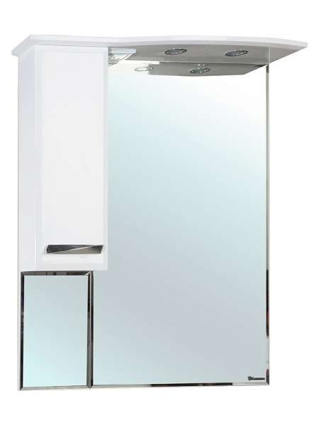 Зеркало-шкаф Bellezza Балтика 90 L белый