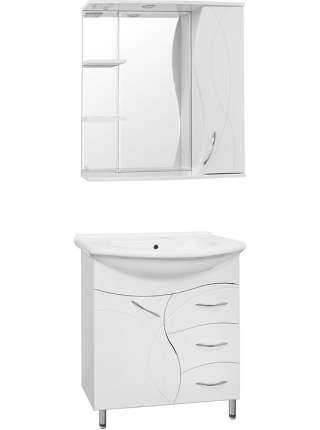 Тумба с раковиной Style Line Амелия 75 белая