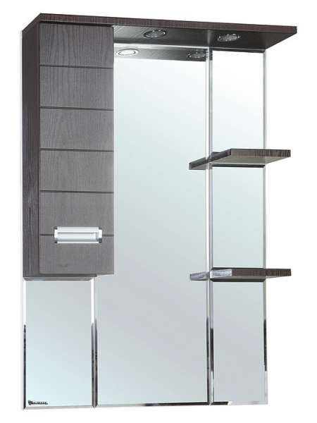 Зеркало-шкаф Bellezza Сиена 80 L венге
