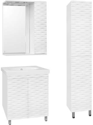 Тумба с раковиной Style Line Папирус 70 белая