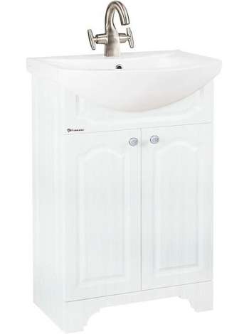 Тумба с раковиной Bellezza Камелия 55 белая