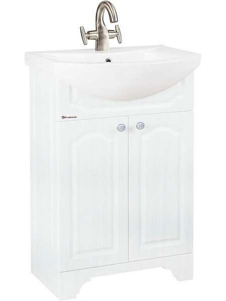 Тумба с раковиной Bellezza Камелия 55 белая