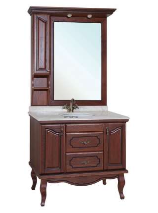 Зеркало-шкаф Bellezza Рим 100 L вишня
