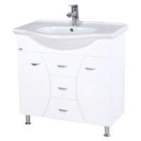 Тумба с раковиной Bellezza Кристи 85 2 ящика